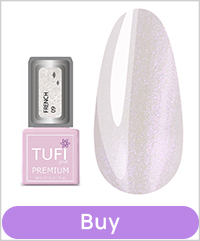 Gel polish TUFI profi PREMIUM French 09 Nacre